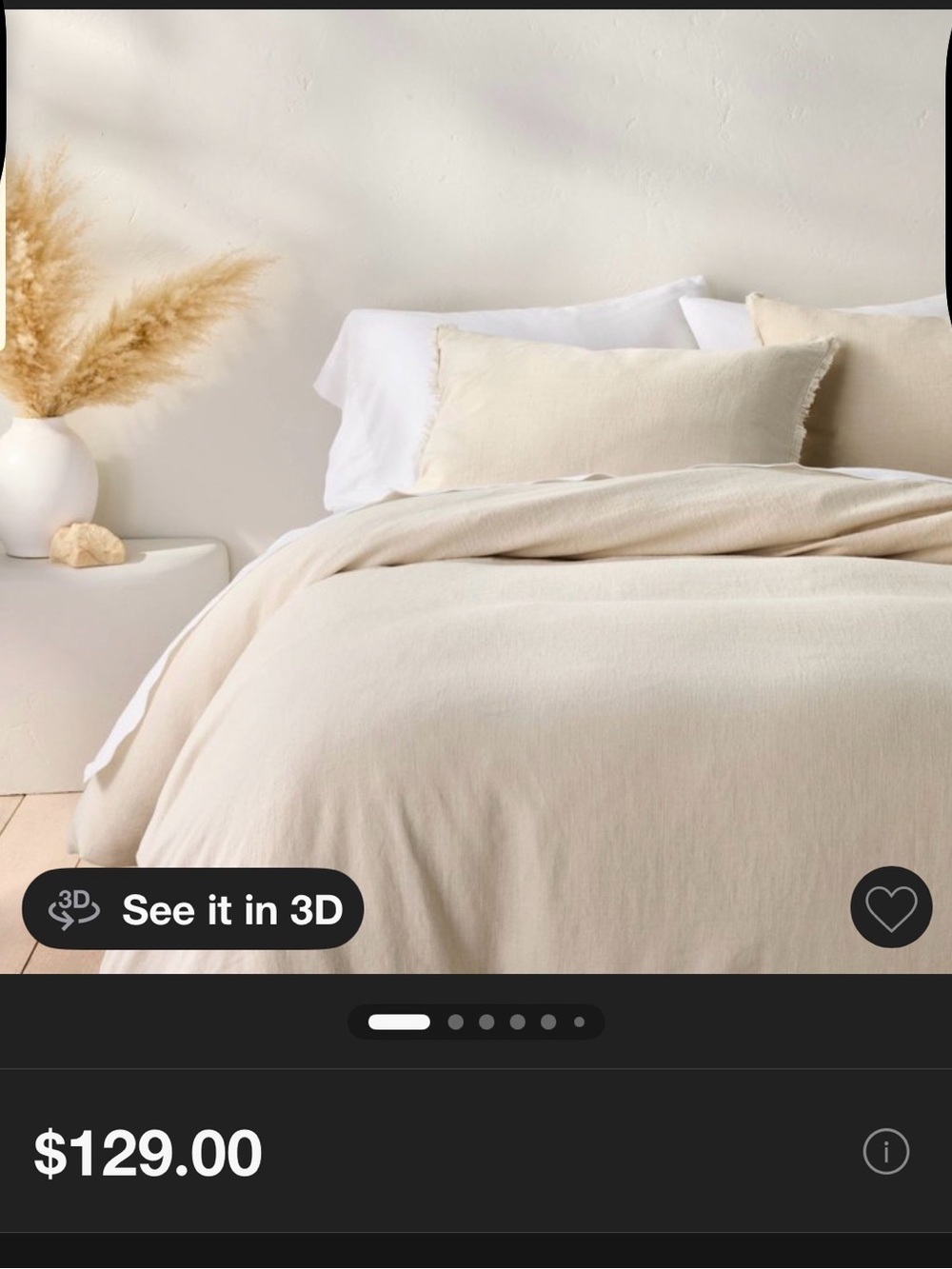 Casaluna Heavyweight Linen Duvet Cover